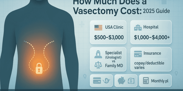 How Much Does a Vasectomy Cost