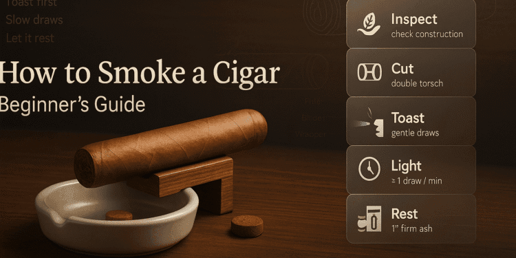 How to Smoke a Cigar