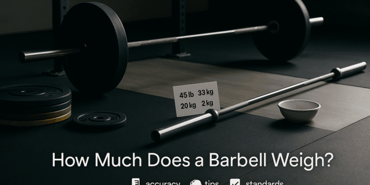 How Much Does a Barbell Weigh